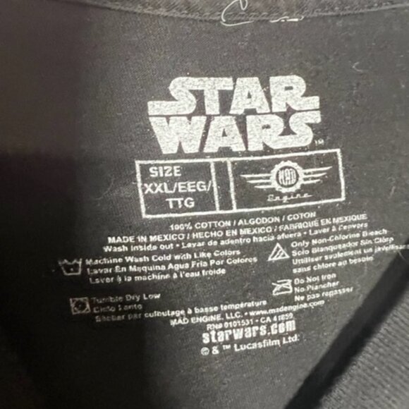 Star Wars And SuperMan Bundle (2) Mens Graphic Short Sleeve Shirts Size XXL - Picture 9 of 11